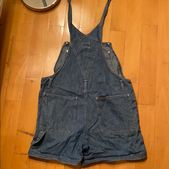 Vintage CK denim short overalls size M - Picture 6 of 6